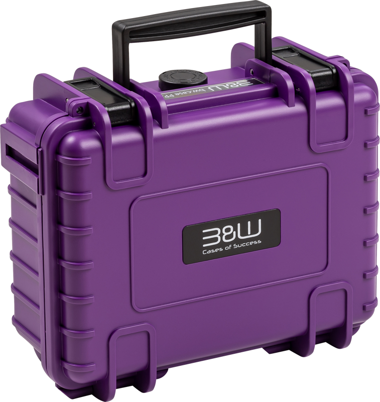 BW Outdoor Action Case Type PP.23. for Insta360 GO3/GO3S, purple
