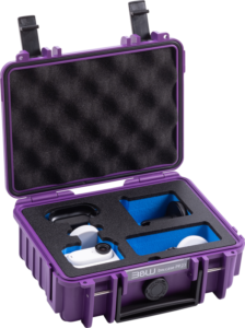 BW Outdoor Action Case Type PP.23. for Insta360 GO3/GO3S, purple