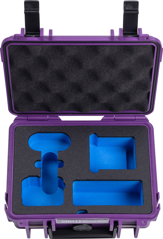 BW Outdoor Action Case Type PP.23. for Insta360 GO3/GO3S, purple