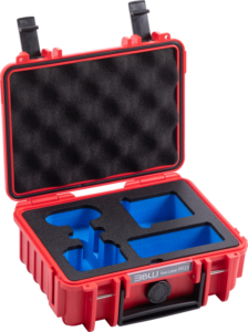 BW Outdoor Action Case Type PP.23. for Insta360 GO3/GO3S, red
