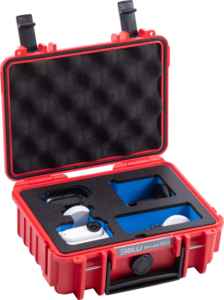 BW Outdoor Action Case Type PP.23. for Insta360 GO3/GO3S, red