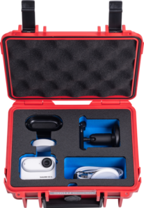 BW Outdoor Action Case Type PP.23. for Insta360 GO3/GO3S, red