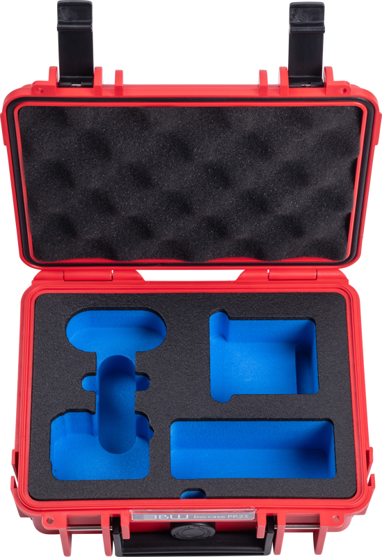 BW Outdoor Action Case Type PP.23. for Insta360 GO3/GO3S, red