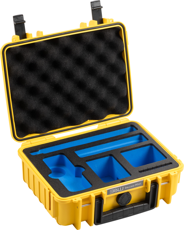 BW Outdoor Case Type 1000 for Insta360 X4 / Insta360 X5, yellow