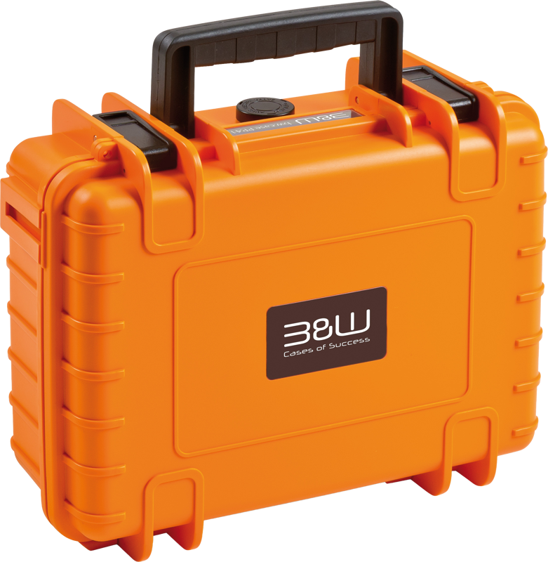 BW Outdoor Case Type 1000 for Insta360 X4 / Insta360 X5, orange