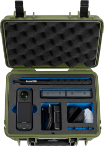 BW Outdoor Case Type 1000 for Insta360 X4 / Insta360 X5, bronze green