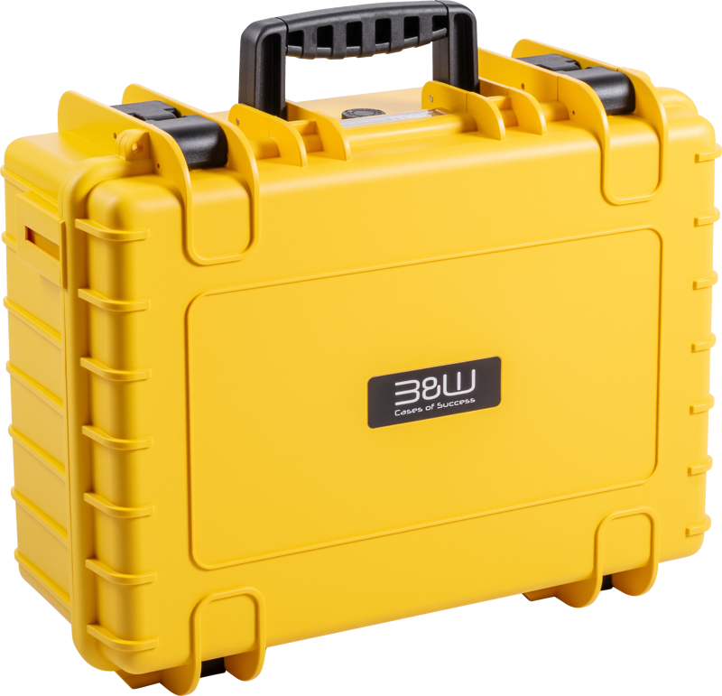 BW Outdoor Cases Type 5000 for DJI Mavic 4 Pro / Yellow