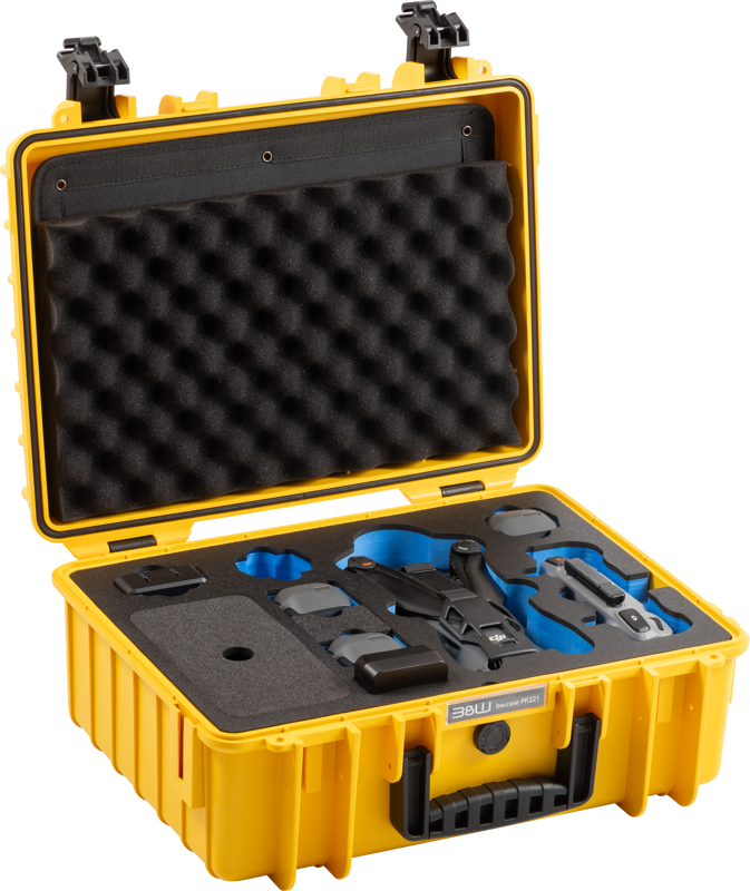 BW Outdoor Cases Type 5000 for DJI Mavic 4 Pro / Yellow