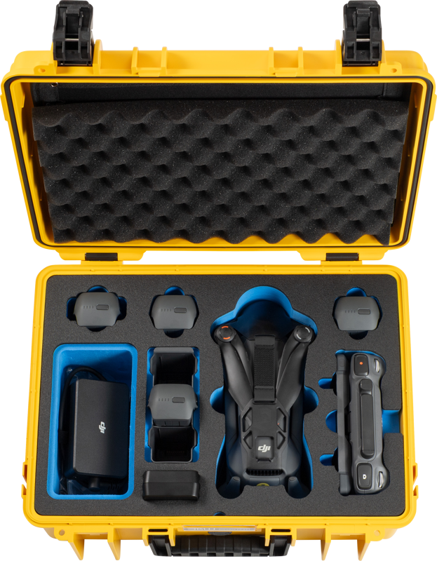 BW Outdoor Cases Type 5000 for DJI Mavic 4 Pro / Yellow