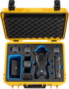 BW Outdoor Cases Type 5000 for DJI Mavic 4 Pro / Yellow