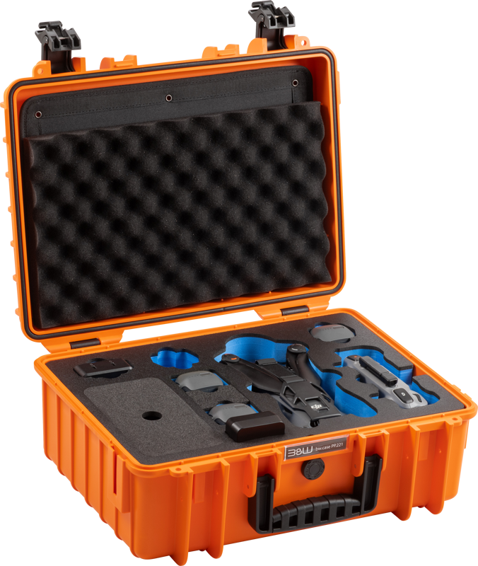 BW Outdoor Cases Type 5000 for DJI Mavic 4 Pro / Orange