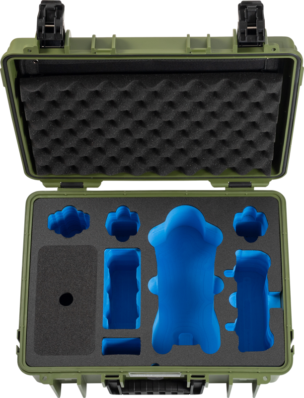 BW Outdoor Cases Type 5000 for DJI Mavic 4 Pro / Bronze Green