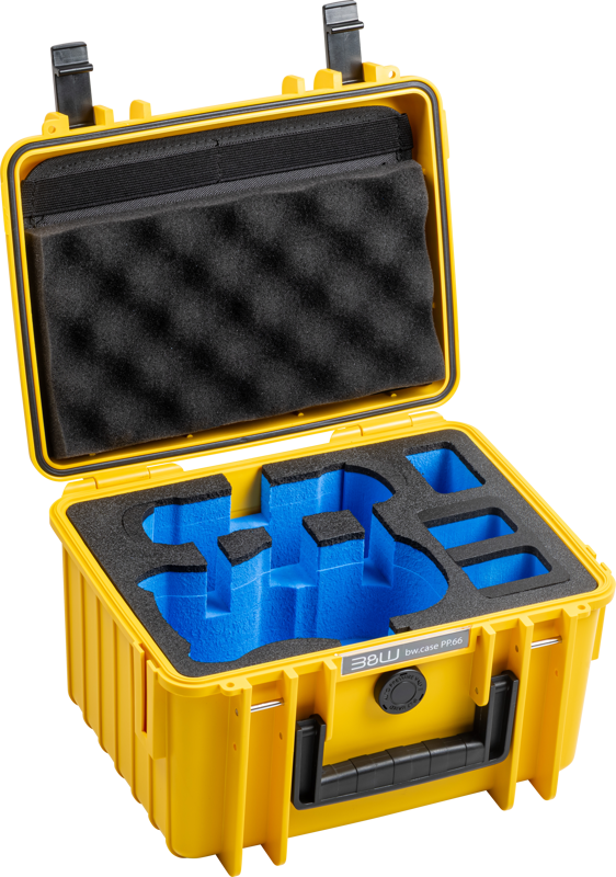 BW Outdoor Cases Type 2000 for DJI Mini 5 PRO / Yellow