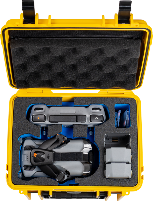 BW Outdoor Cases Type 2000 for DJI Mini 5 PRO / Yellow