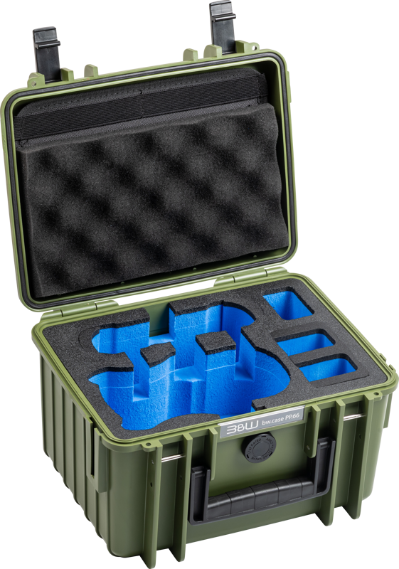 BW Outdoor Cases Type 2000 for DJI Mini 5 PRO / Bronze Green