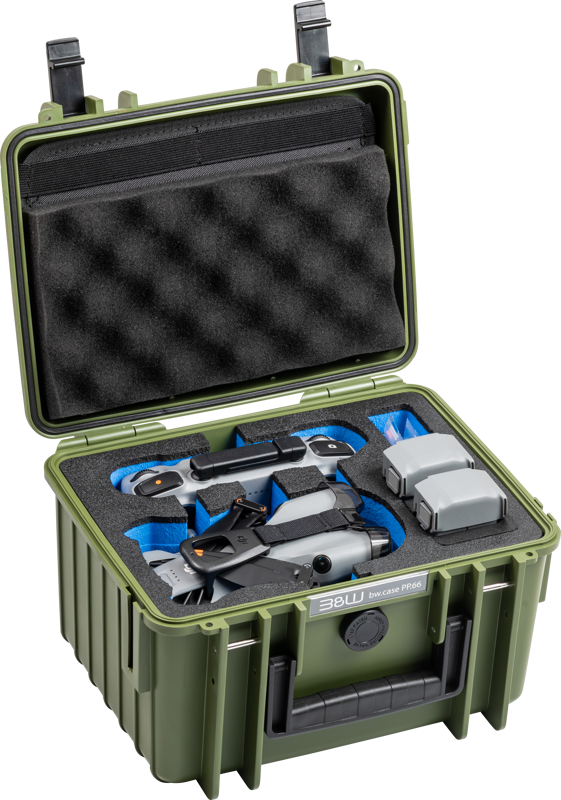 BW Outdoor Cases Type 2000 for DJI Mini 5 PRO / Bronze Green