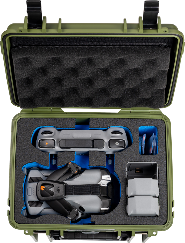 BW Outdoor Cases Type 2000 for DJI Mini 5 PRO / Bronze Green