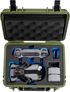 BW Outdoor Cases Type 2000 for DJI Mini 5 PRO / Bronze Green