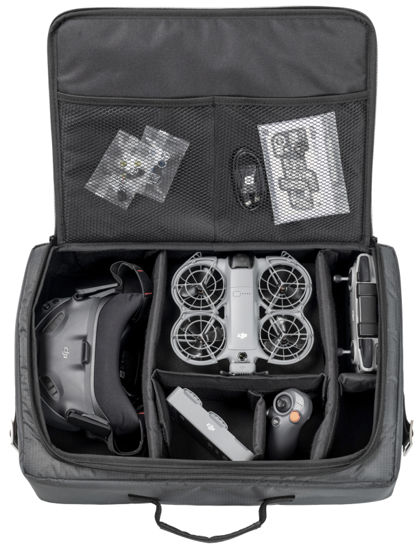 BW Outdoor Drone.Bag TEX-221.Neo2 for DJI Neo 2 Motion Fly More Combo, Grey