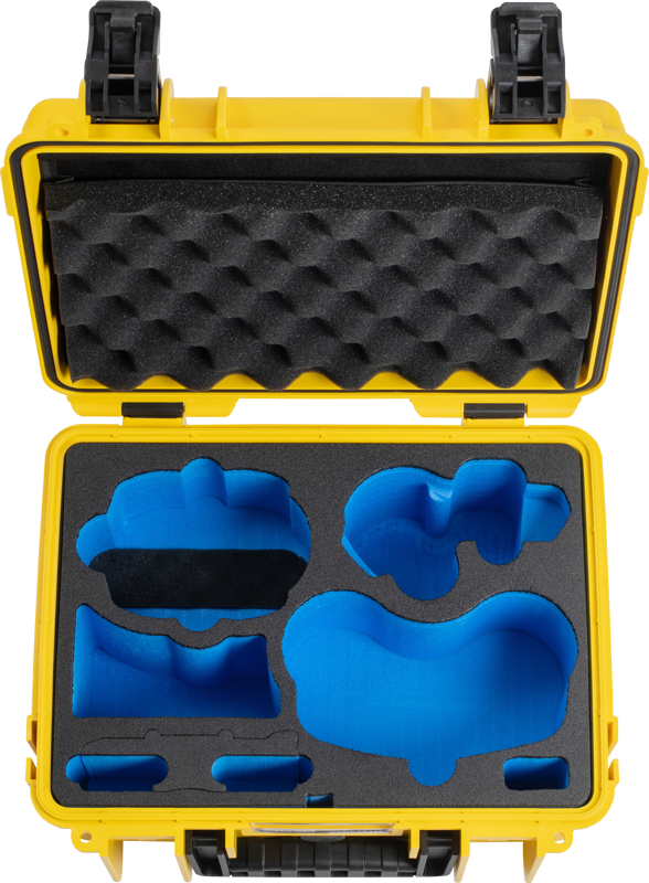 BW Outdoor Drone.case PP.117.Antigravity I Case type 3000 I Antigravity A1 I Yellow