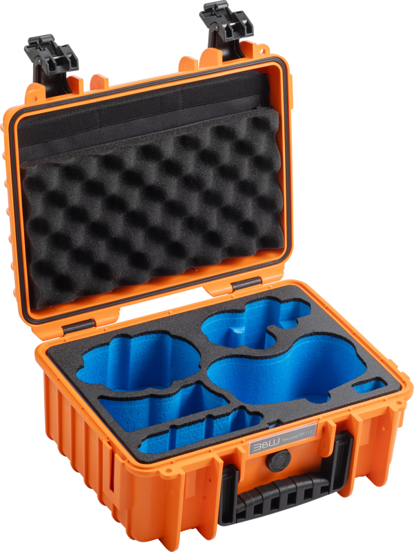 BW Outdoor Drone.case PP.117.Antigravity I Case type 3000 I Antigravity A1 I Orange