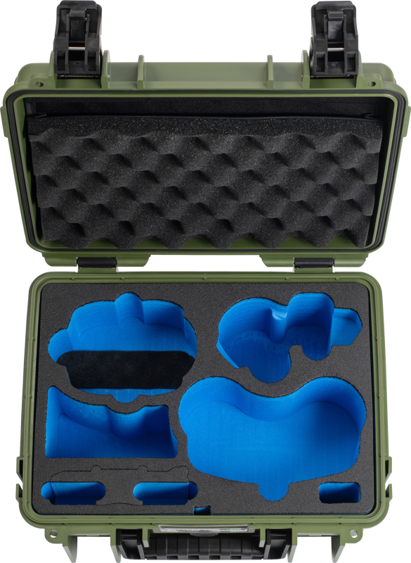 BW Outdoor Drone.case PP.117.Antigravity I Case type 3000 I Antigravity A1 I Bronze Green