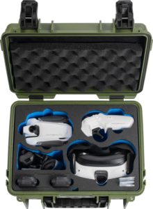 BW Outdoor Drone.case PP.117.Antigravity I Case type 3000 I Antigravity A1 I Bronze Green