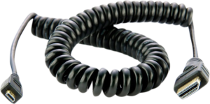 ATOMOS Coiled -Micro to Full HDMI 50cm