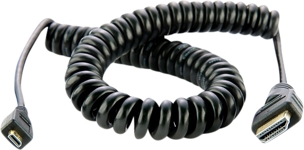 ATOMOS Coiled -Micro to Full HDMI 50cm