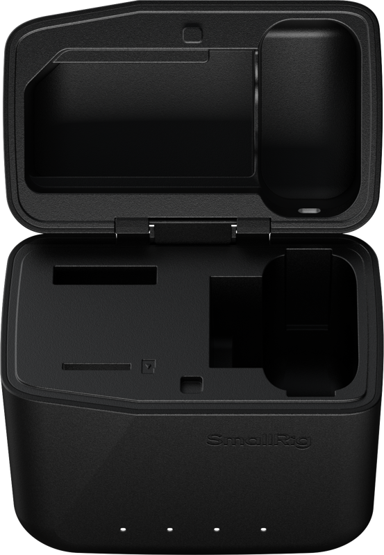 SMALLRIG 5204 Charging Case with Integrated Power Bank for DJI Mic 2