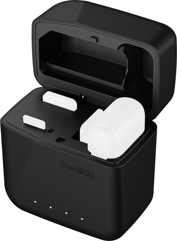 SMALLRIG 5204 Charging Case with Integrated Power Bank for DJI Mic 2