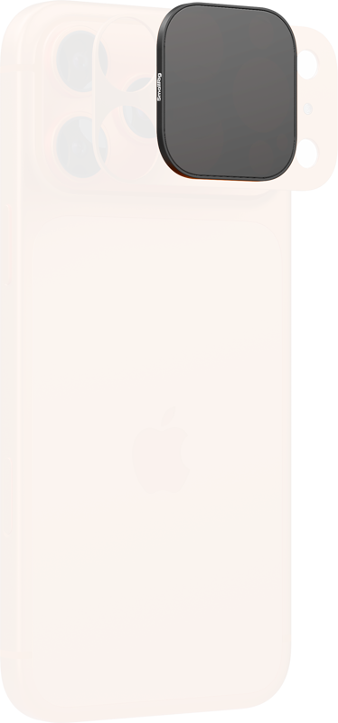 SMALLRIG 6071 Square 1/4 Black Mist Filter for iPhone 17 Pro Series