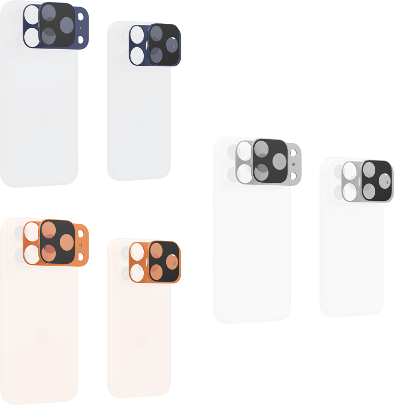 SMALLRIG 6067 Square UV Filter Kit for iPhone 17 Pro Max (Orange)