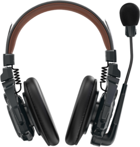 HOLLYLAND Solidcom C1 Pro-4S-DH - 4 Person Noise Cancelling Headset Intercom Double-Ear Version