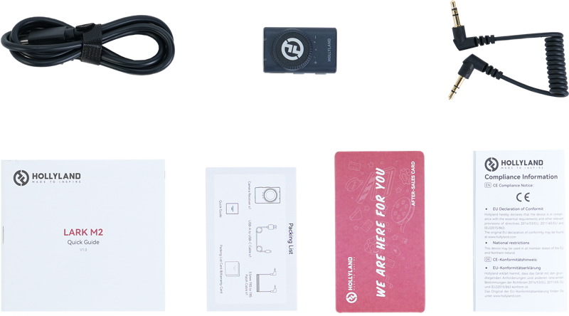 HOLLYLAND LARK M2 Camera Receiver (Shine Charcoal)