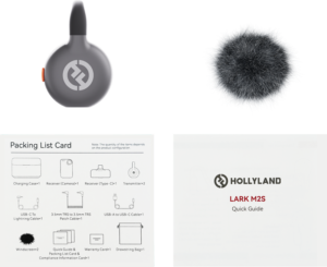 HOLLYLAND LARK M2S Transmitter (Space Gray) Fit for Lark M2S