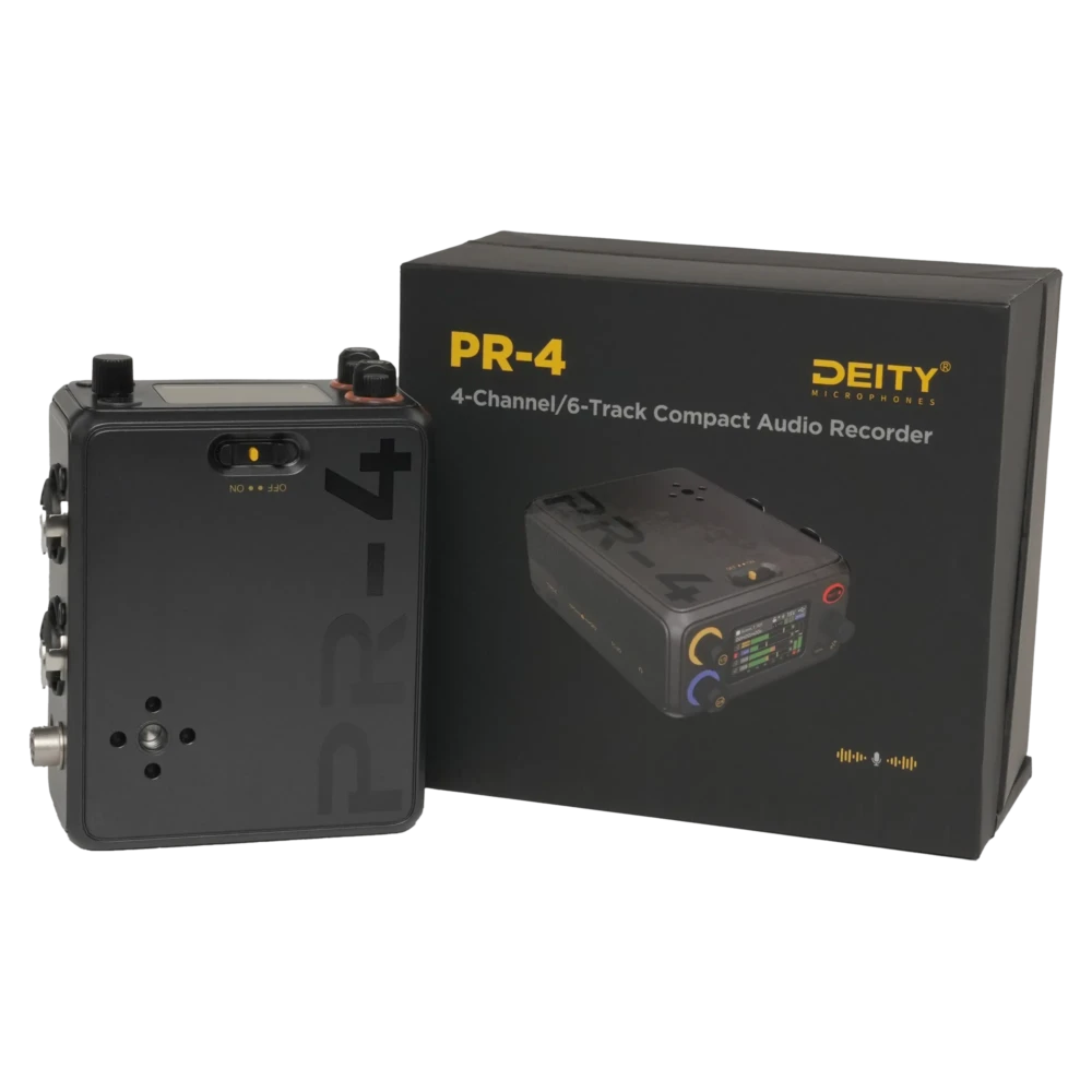 DEITY PR-4 Portable 4-Input 32-Bit Float Field Recorder