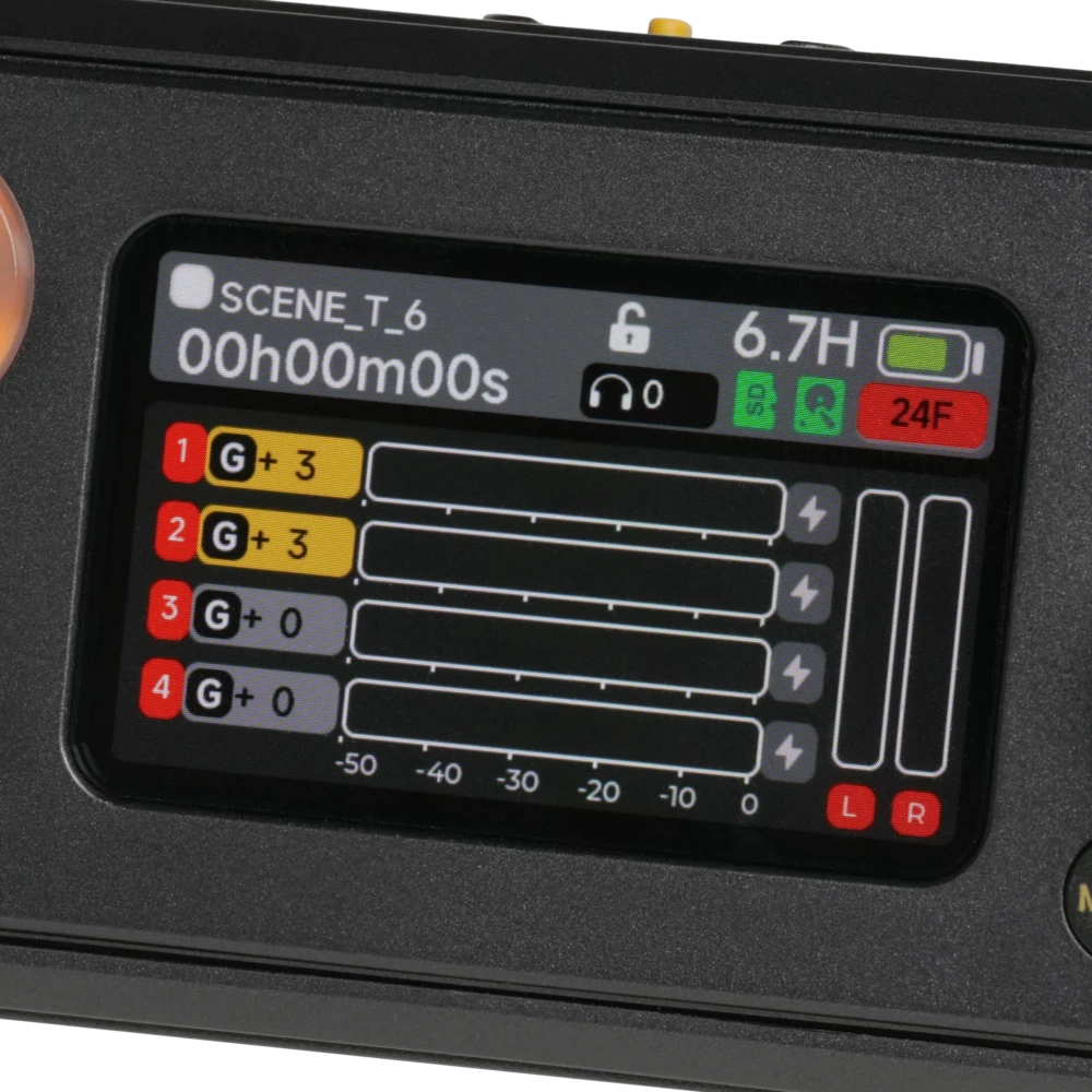 DEITY PR-4 Portable 4-Input 32-Bit Float Field Recorder