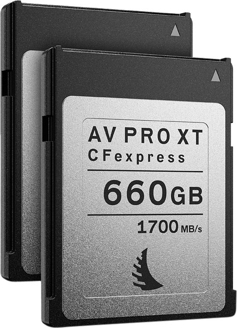 ANGELBIRD CFexpress AV PRO XT (Match Pack Canon EOS C300 MK3 | C500 MK2) (R1700) 660GB | 2 PACK