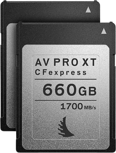 ANGELBIRD CFexpress AV PRO XT (Match Pack Canon EOS C300 MK3 | C500 MK2) (R1700) 660GB | 2 PACK