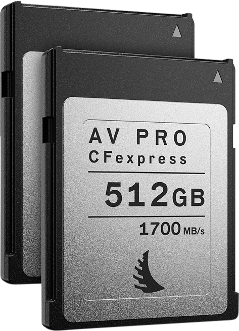 ANGELBIRD CFexpress AV PRO (Match Pack Nikon D6) (R1700) 512GB | 2 PACK