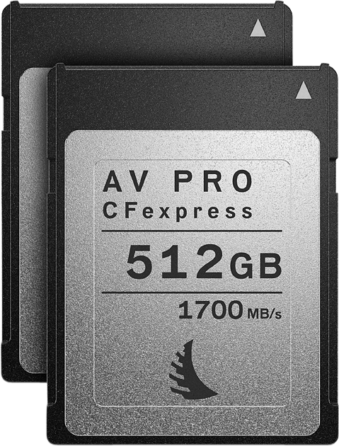 ANGELBIRD CFexpress AV PRO (Match Pack Nikon D6) (R1700) 512GB | 2 PACK