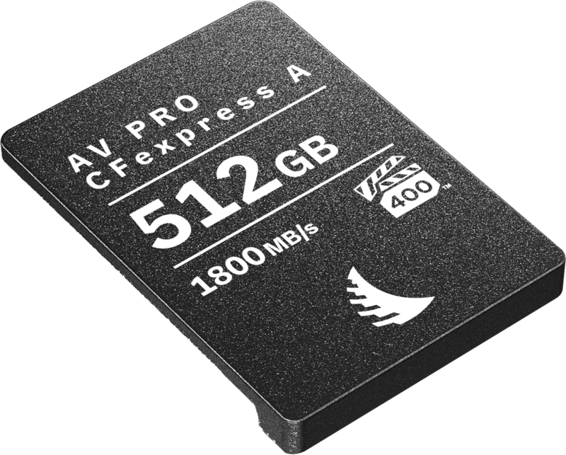 ANGELBIRD CFexpress 4.0 Type A, VPG400, 8K+ RAW, R1800/W1650 (Type A | 4.0) 512GB