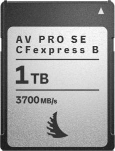 ANGELBIRD CFexpress 4.0 Type B AV PRO SE CFexpress B v4 MK2, R3700/W2300 I SR3500/SW2100 (4.0) 1TB