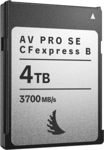 ANGELBIRD CFexpress 4.0 Type B AV PRO SE CFexpress B v4 MK2, R3700/W3500 I SR3500/SW3150 (4.0) 4TB