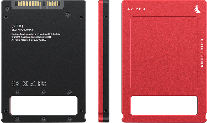 ANGELBIRD AV PRO MK3 SATA III 2.5" Internal SSD, 2TB