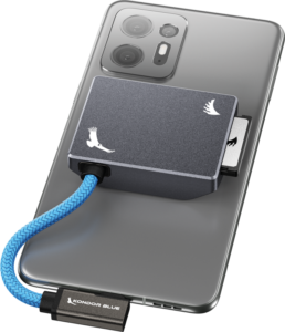 ANGELBIRD Kondor Blue CFexpress B Recording Module (MagSafe Compatible External) Space Gray
