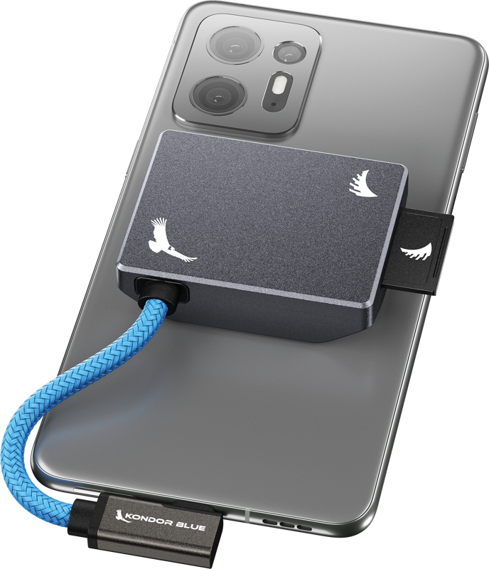 ANGELBIRD Kondor Blue SD Recording Module (MagSafe Compatible External) Space Gray