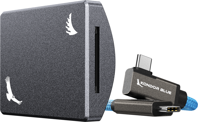 ANGELBIRD Kondor Blue SD Recording Module (MagSafe Compatible External) Space Gray