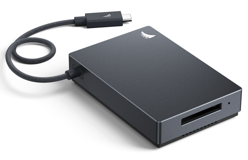 ANGELBIRD Cardreader I Performance Card Reader CFexpress B I USB-C 4.0 Gen 3x2 I up to 40 Gb/s conne